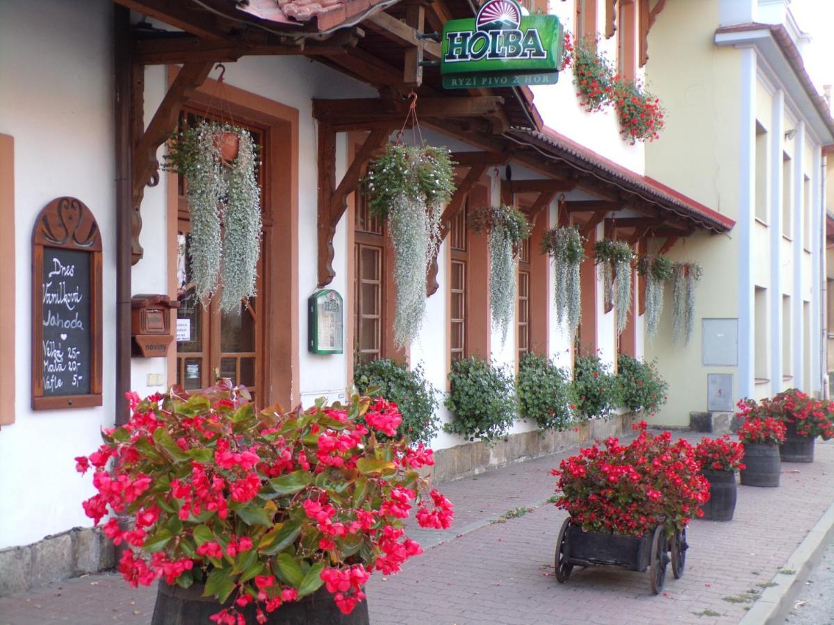Penzion Restaurace U Helferu Libun Bagian luar foto